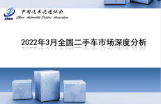 中国汽车流通协会：2022年3月全国二手车市场深度分析