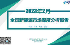 中国汽车流通协会：2023年2月份全国新能源市场深度分析报告