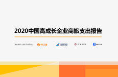 分贝通：2020中国高成长企业商旅支出报告