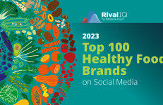 Rival IQ：2023年社交媒体健康食品品牌100强报告【英文版】