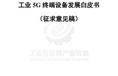工业互联网产业联盟：2024工业5G终端设备发展白皮书（征求意见稿）