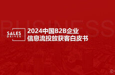 SalesDriver：2024中国B2B企业信息流投放获客白皮书