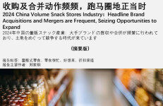 头豹研究院：2024年中国量贩式零食店行业：头部品牌收购及合并动作频频，跑马圈地正当时（摘要版）