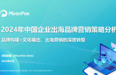 MoonFox月狐数据：2024年中国企业出海品牌营销策略分析报告