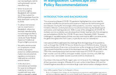 亚开行：2024为孟加拉国疫苗生产创造有利环境：前景和政策建议报告（英文版）