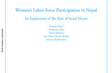 世界银行：尼泊尔妇女劳动力参与：社会规范作用探析（英文版）